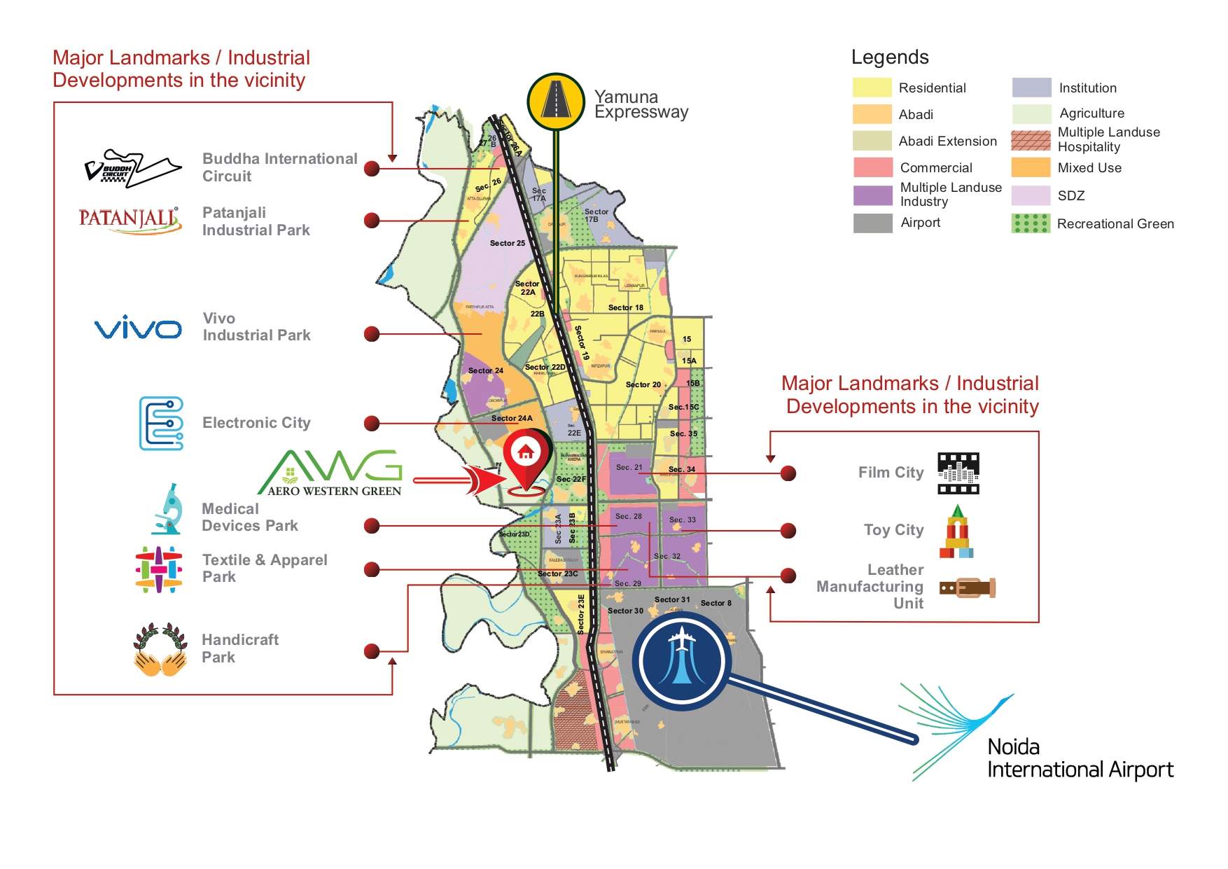 Godrej Woods Location Map